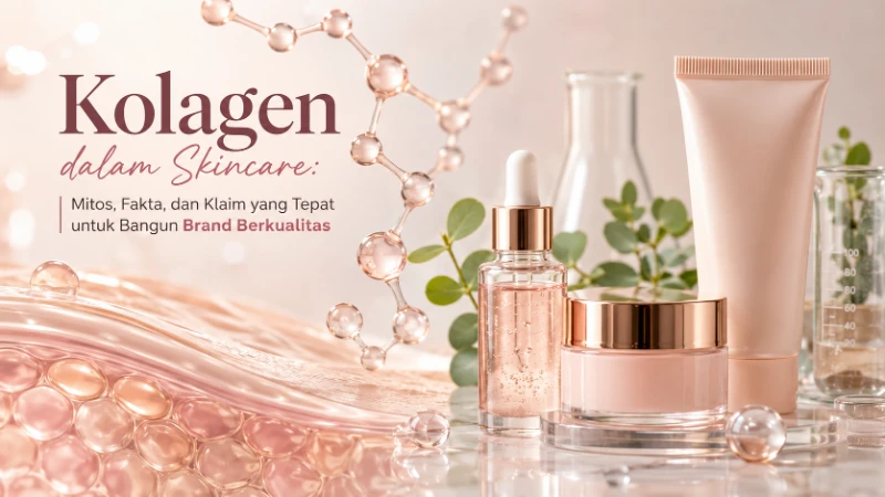 Kolagen dalam Skincare: Mitos, Fakta, dan Klaim yang Tepat untuk Bangun Brand Berkualitas